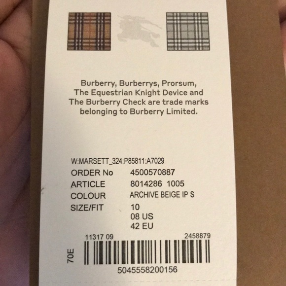 Burberry Silk Shorts - Picture 2 of 4